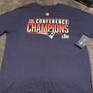Fanatics New England Patriots Champions Navy Tee